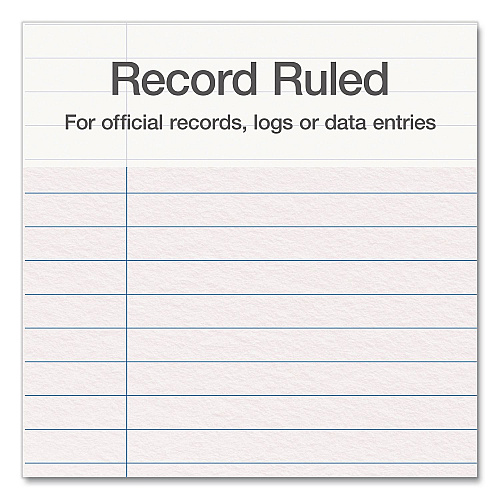 Adams Record Ledger Book, Record-Style Rule, Blue Cover, 12.12 x 7.62 Sheets, 300 Sheets/Book (ARB712CR3)