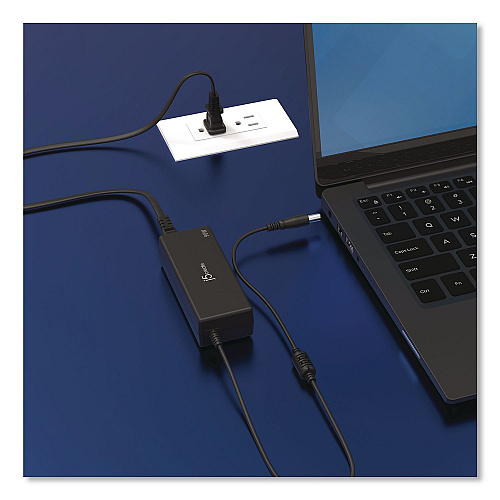j5create Power Adapter for Dell Inspiron/Latitude Laptops, Black (JUP1090D)