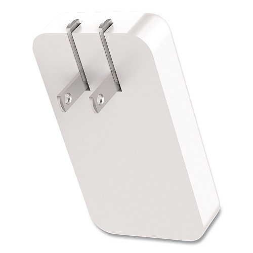j5create 65 W USB-C Two-Port GaN PD Charger, White (JUP2465)