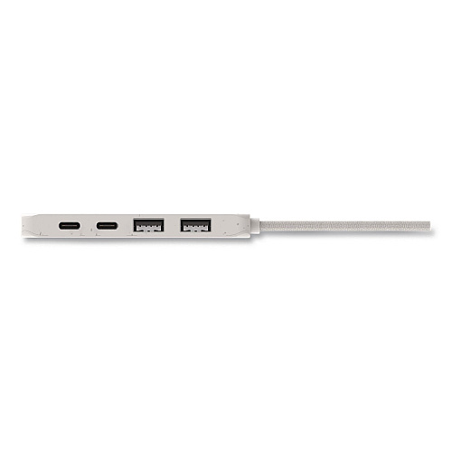 j5create 4-Port USB-A/USB-C Hub, Pure White (JCH342EW)