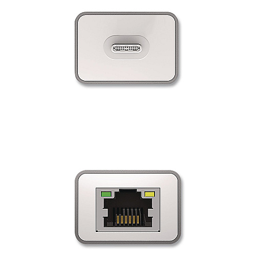 j5create USB-A/Ethernet 3-Port Hub, Space Gray (JCH474)