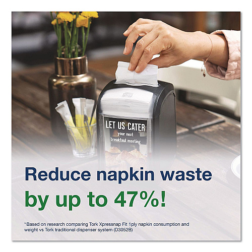 Xpressnap Interfold Dispenser Napkins, 2-Ply, 6.5 x 8.4, Natural, 720/Pack, 6 Packs/Carton