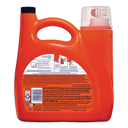 Tide HE Laundry Detergent, Original Scent, 100 Loads, 125 oz Pump Bottle (60554)