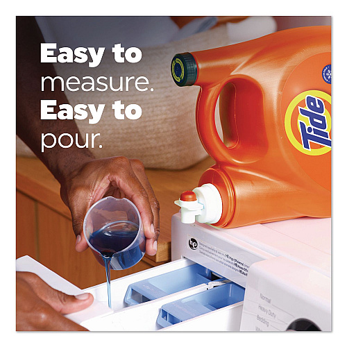 Tide HE Laundry Detergent, Original Scent, 100 Loads, 125 oz Pump Bottle (60554)