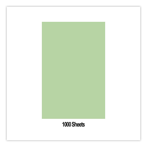 Steak Paper, 9 x 12, Green, 1,000/Carton