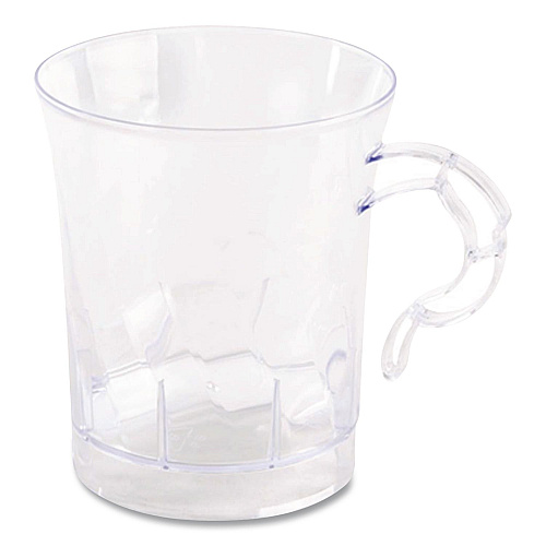 Classicware Coffee Mug, 8 oz, Clear, 192/Carton