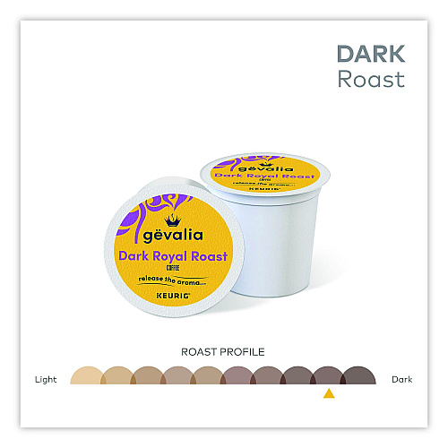Gevalia Dark Royal Roast K-Cup Pods, 22/Box (9556)