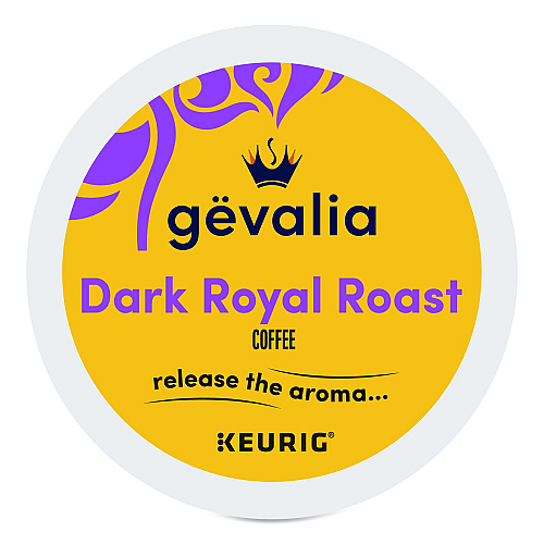 Gevalia Dark Royal Roast K-Cup Pods, 22/Box (9556)