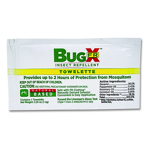 SUREFILL Insect Repellent Wipes with DEET, 0.27 oz, 100 Wipes (12642)