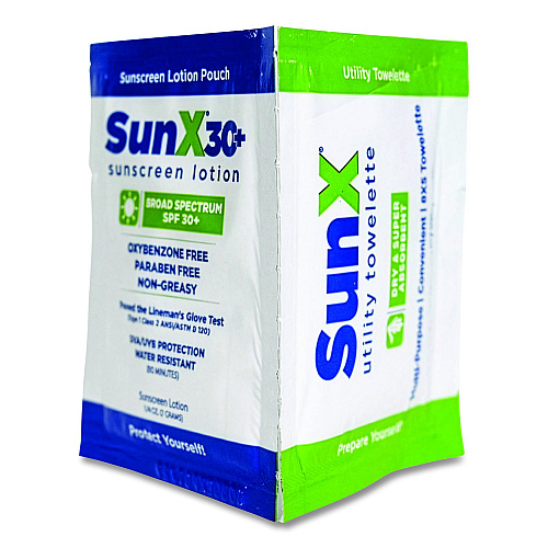 SUREFILL SunX30 Sunscreen Lotion Packets, 0.25 oz, 300 Packets (71443)