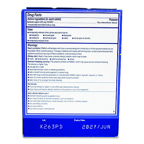 SUREFILL Alka-Seltzer, 2 Tablets/Packet, 36 Packets/Box (ATAS72)