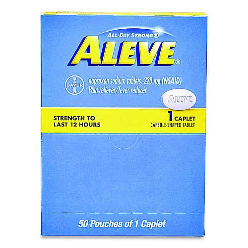 SUREFILL Aleve, 2 Tablets/Packet, 50 Packets (ATAL50)