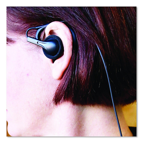 maxon Monaural Earhook, Headset with G Style Earpiece (AMA819X)