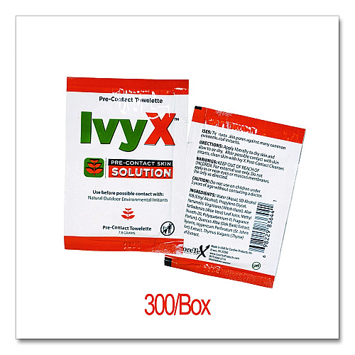 SUREFILL IvyX Pre-Contact Lotion Packets, 300/Box (83644)