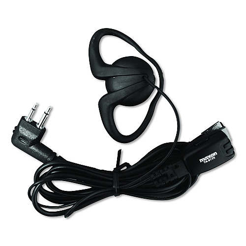 maxon Monaural Earhook Headset with D Ring Earpiece (ATA817X)
