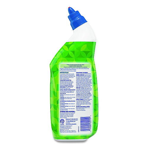 LYSOL Brand Clinging Gel Brand New Day Toilet Bowl Cleaner, 24 oz Angle-Neck Bottle, Bamboo Scent, 9/Carton (62015CT)