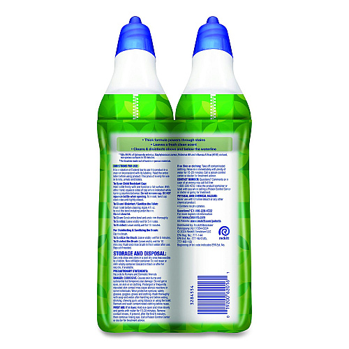 LYSOL Brand Clinging Gel Brand New Day Toilet Bowl Cleaner, Bamboo, 24 oz Angle-Neck Bottle, 2/Pack, 4 Packs/Carton (62016CT)