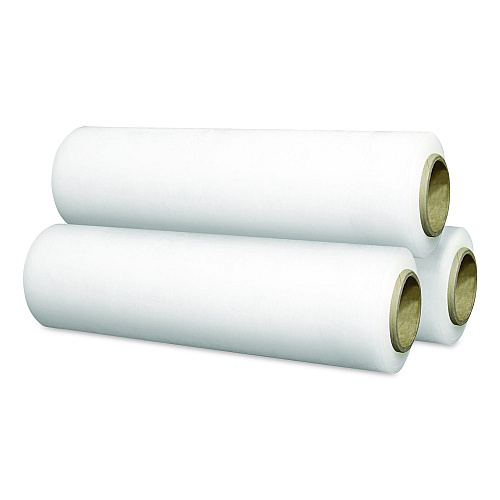 Berry Plastics Stretch Film and Shrink Wrap, A and B, 18" x 1,500 ft, 57-Gauge, Clear, 4/Carton (1505287)