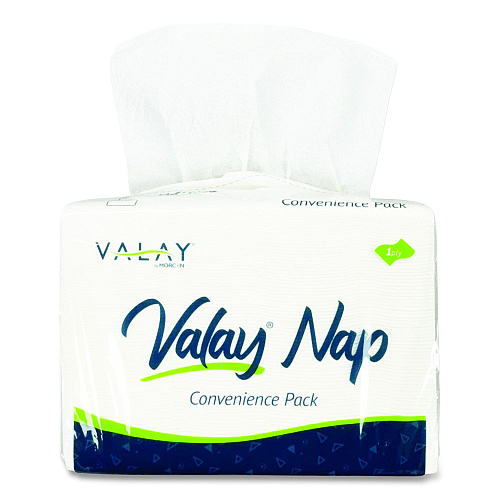 Morcon Paper Valay Dispenser Napkin Convenience Pack, 1-Ply, 6.5 x 4, White, 500/Pack, 12 Packs/Carton (4040VN)