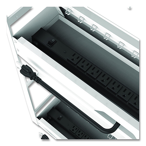 Luxor 32 Tablet/Chromebook Open Charging Cart for 32 Devices, 27 x 14.75 x 39.75 (LOTM32)