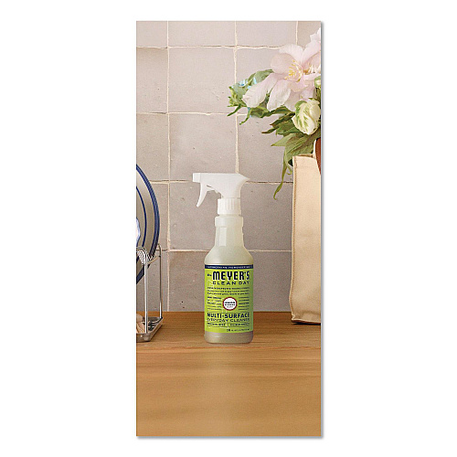 Mrs. Meyer's Multi Purpose Cleaner, Lemon Scent, 16 oz Spray Bottle, 6/Carton (393450)