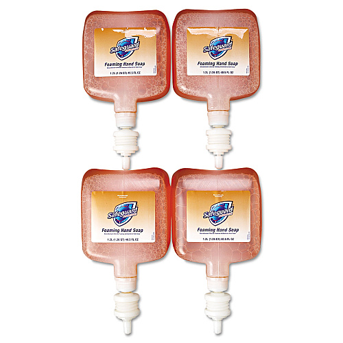 Safeguard Professional Antibacterial Foam Hand Soap Refill, Pleasant Scent, 1,200 mL, 4/Carton (47435)