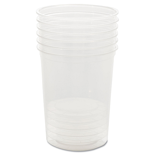 WNA Deli Containers, 32 oz, Clear, Plastic, 50/Pack, 10 Packs/Carton (APCTR32)
