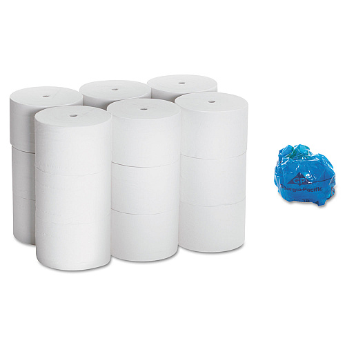 Compact&reg; Coreless Standard Toilet Paper, 2-Ply, 1125 Sheets, 18 Rolls (19372)