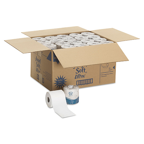 Angel Soft&reg; Professional Premium Toilet Paper, 400 Sheets, 60 Roll Case (GPC16560)