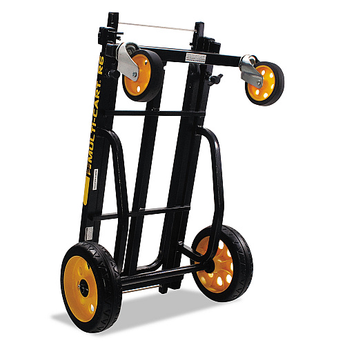Advantus Multi-Cart 8-in-1 Cart, 500 lb Capacity, 33.25 x 17.25 x 42.5, Black (86201)