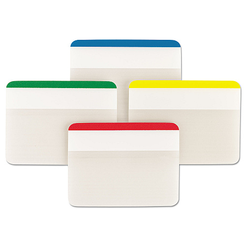 Post-it Lined Tabs, 1/5-Cut, Assorted Colors, 2" Wide, 24/Pack (686F1)