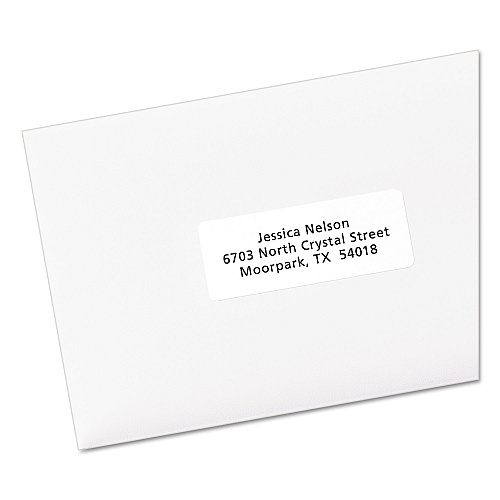 Avery EcoFriendly Mailing Labels, Inkjet/Laser Printers, 1 x 2.63, White, 30/Sheet, 25 Sheets/Pack (48160)