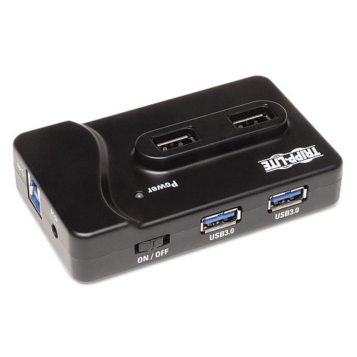 Tripp Lite USB 3.0 SuperSpeed Charging Hub, 6 Ports, Black (U360412)