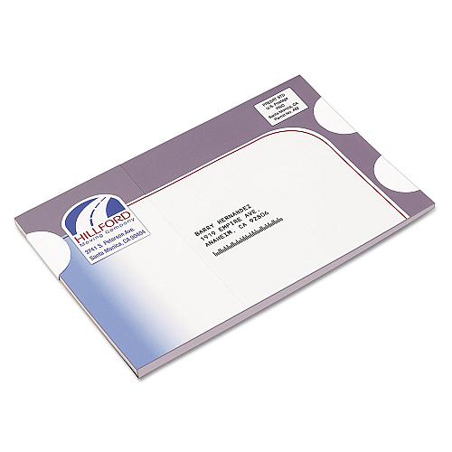 Avery Printable Mailing Seals, 1.5" dia, White, 6/Sheet, 40 Sheets/Pack (5278)
