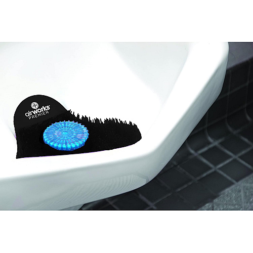Airworks W/smart Block Urinal Screen Midnight Sky Case Of 12 (AWSP235)