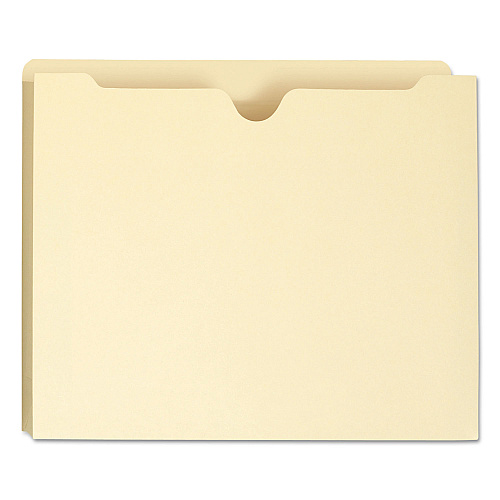 Smead Manila File Jackets, 1-Ply Straight Tab, Letter Size, Manila, 50/Box (75470)