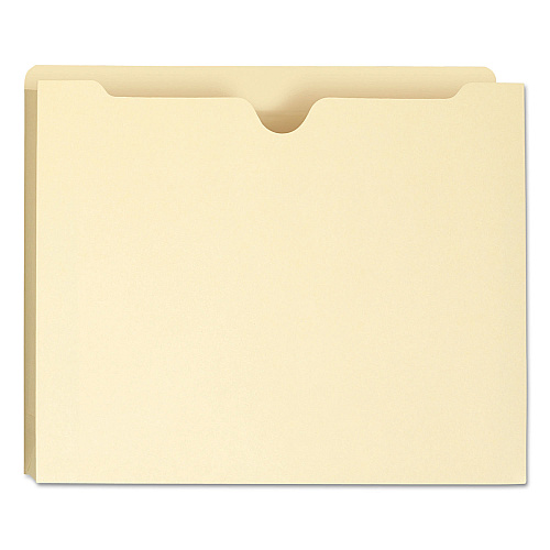 Smead Manila File Jackets, 1-Ply Straight Tab, Letter Size, Manila, 50/Box (75439)
