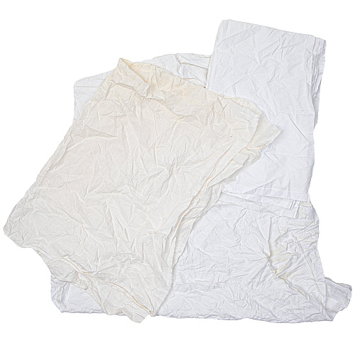 R-w39 Sheet Reclaimed Rags White - 25lb Box (R1-W39-25)