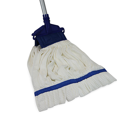 Microfiber Tube Mop - 14oz, White, Case Of 12 (M600014W-CS)