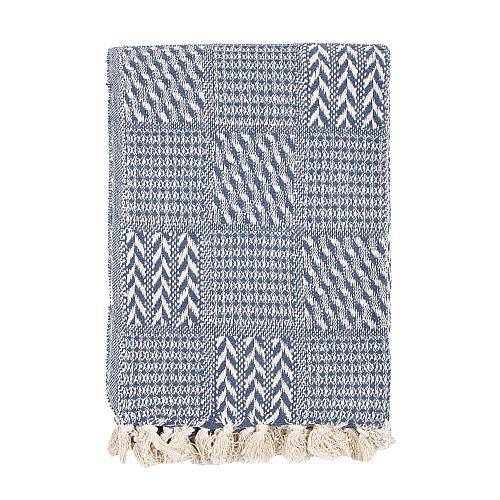 Common Ground Throw 50x70 Block Pattern - Case Of 12 (THROW-BLK-50X70-CS)