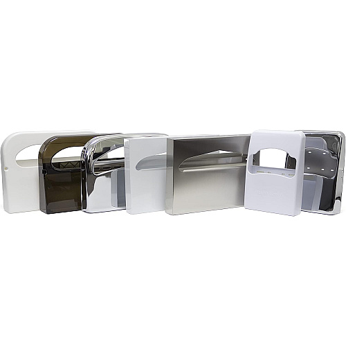 Health Gards Metal Toilet Seat Cover Dispenser, Stainless Steel - 1 Each (TSC-1)