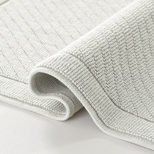 Host & Home Cotton Bath Mat Set 17x24/20x32 - Light Gray - 2pc Set (P-HH-BM-2PK-GY)