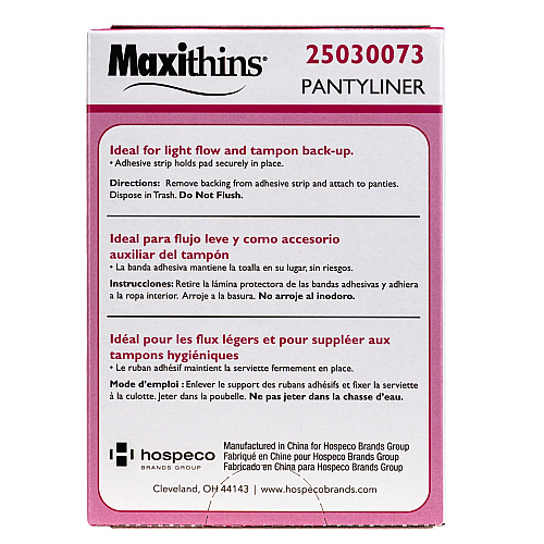 Pantyliner Naturelle, Case Of 200 (25030073)