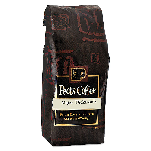 Peet's Coffee & Tea Bulk Coffee, Major Dickason's Blend, Ground, 1 lb Bag (501677)