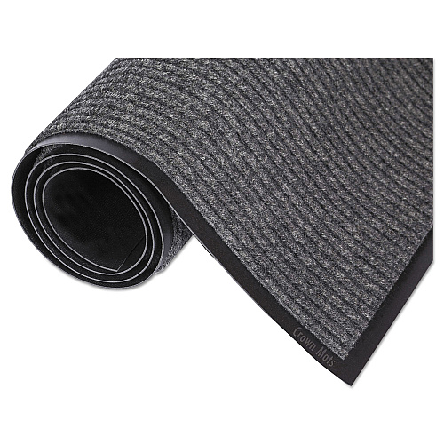 Crown Mats Needle Rib Wipe and Scrape Mat, Polypropylene, 48 x 72, Gray (NR0046GY)