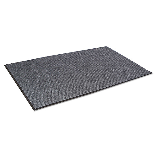 Crown Mats Needle Rib Wipe and Scrape Mat, Polypropylene, 48 x 72, Gray (NR0046GY)