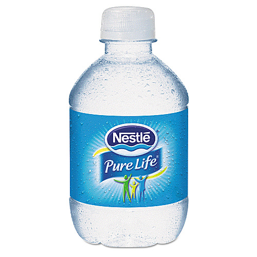 Nestle Waters Pure Life Purified Water, 8 oz Bottle, No Dep, 48