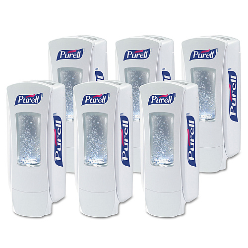PURELL ADX-12 Dispenser, 1,200 mL, 4.5 x 4 x 11.25, White (882006)
