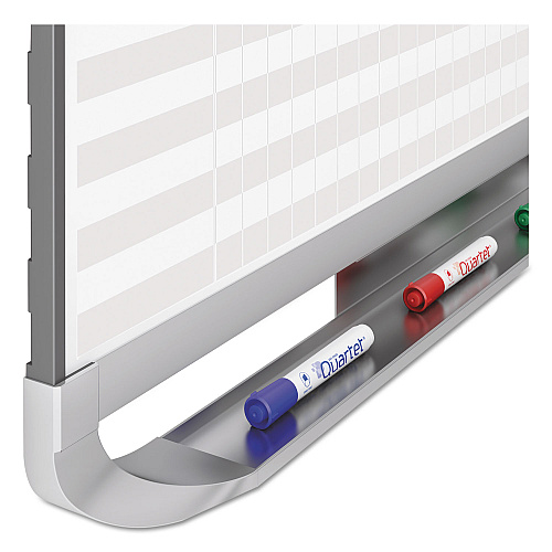 Quartet Prestige 2 Total Erase Project Planning Board, 36 x 24, Graphite Frame (PP32P2)