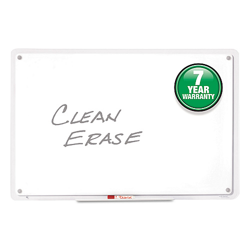 Quartet iQ Total Erase Board, 49 x 32, White, Clear Frame (TM4929)